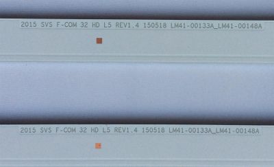 KIT DE LED PARA TV / SAMSUNG CY-JJ032AGHV2H / LM41-00133A_LM41-00148A / MODELO UN32J400DAFXZA QD01  - Imagen 2